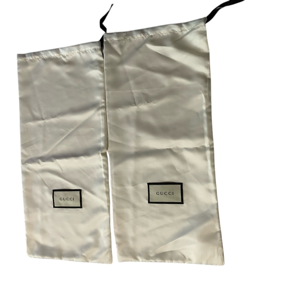 Gucci Authentic Drawstring Shoe Sneaker Handbag Purse Dustbag Set